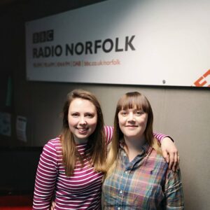 Katey on Radio Norfolk 2029 Anna Perott